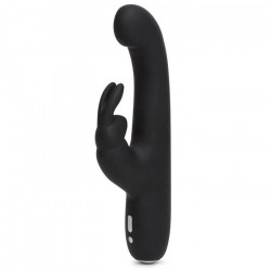 HAPPYRABBIT SLIMLINE VIBRADOR PUNTO G NEGRO