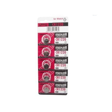 MAXELL PILA BOTON LITIO CR1220 3V BLISTER5