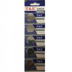 PILAS PACK 5 UNIDADES CR2032 3V