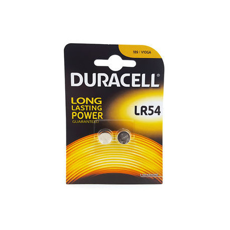 DURACELL PILA BOTON ALCALINA LR44 15V BLISTER2