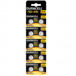 DURACELL PILA BOTON ALCALINA LR44 15V BLISTER10