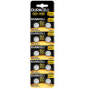 DURACELL PILA BOTON ALCALINA LR44 1,5V BLISTER*10