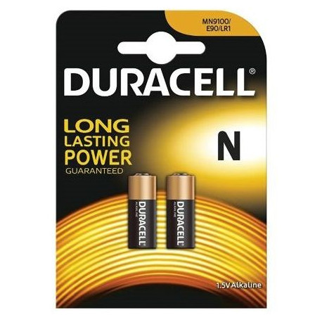 DURACELL PILA ALCALINA MN9100 N LR1 15V BLISTER2