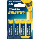 VARTA ENERGY PILA ALCALINA AA LR6 BLISTER4