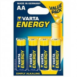 VARTA ENERGY PILA ALCALINA AA LR6 BLISTER4