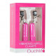 PINZA PEZONES CON VIBRADOR ROSA