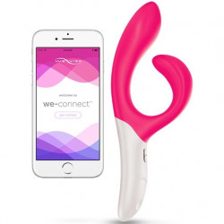 WE VIBE NOVA RABBIT VIBRADOR ROSA BLANCO