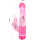 BAILE VIBRADOR MULTIVELOCIDAD CON ESTIMULADOR ROSA