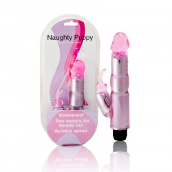 VIBRADOR C ESTIMULADOR ROSA REGULABLE