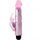VIBRADOR C ESTIMULADOR ROSA REGULABLE