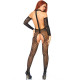 LEG AVENUE BODYSTOCKING DE ENCAJES TU